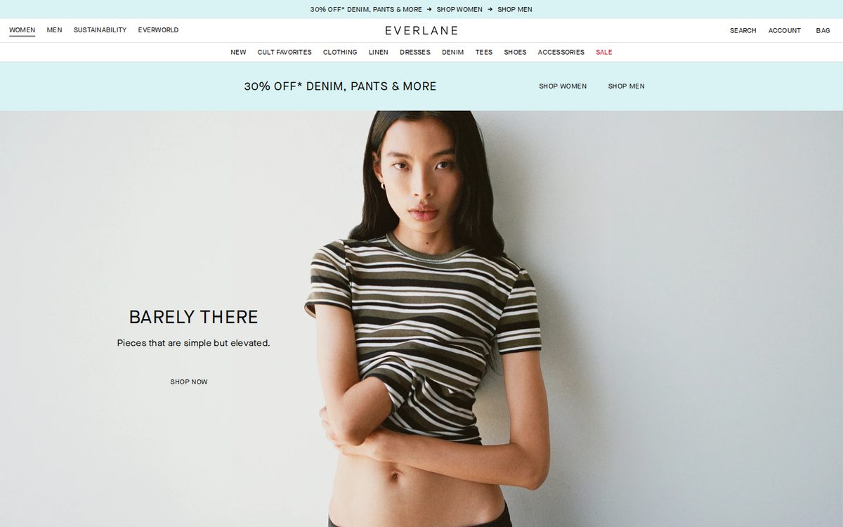 Réalisation Grindly — Mode & boutique
